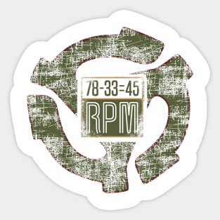 78-33=45 RPM Sticker